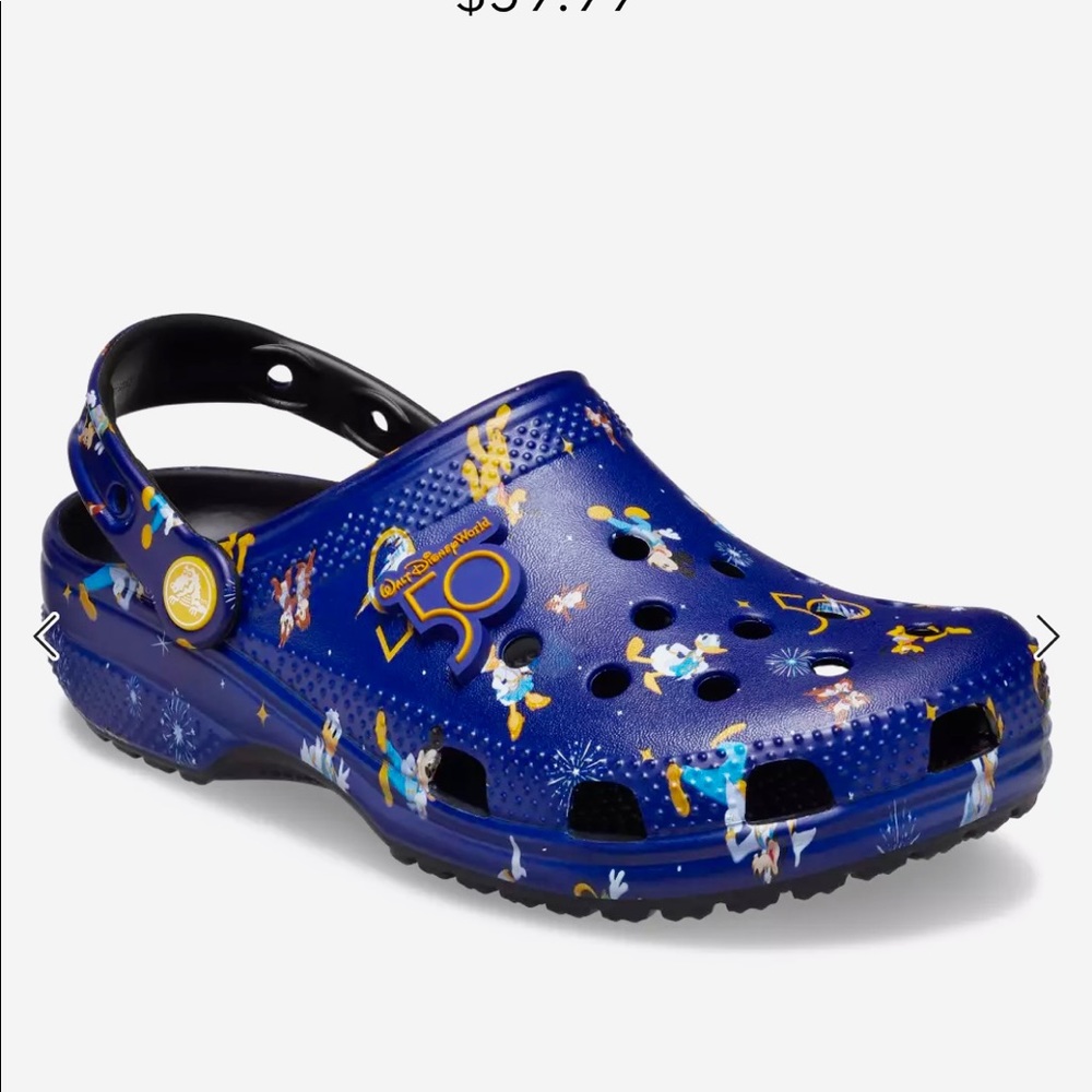 COPY - Disney’s 50th anniversary Unisex crocs Size 9 woman’s